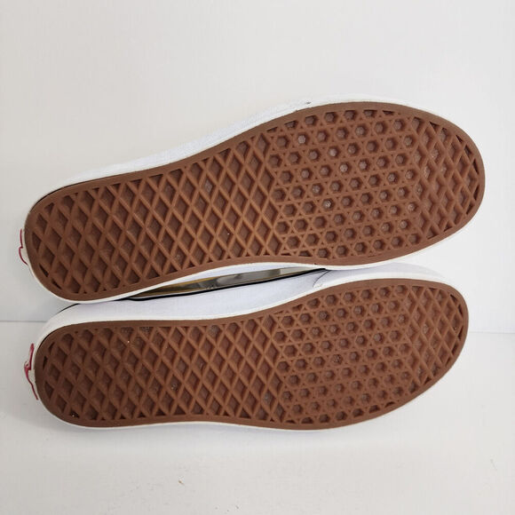 VANS Off The Wall Classic Low Old Skool Skate Yellow Mens Size 7.5 Womens Size 9 - Picture 7 of 8